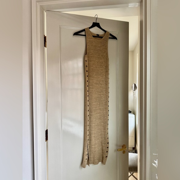 PETAR PETROV Fitted Silk Midi Dress - Picture 5 of 9